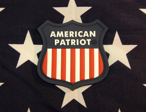 AMERICAN PATRIOT 3D PVC MORALE PATCH - Tactical Outfitters