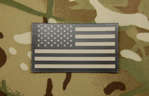 INFRARED REVERSE AMERICAN FLAG PATCH – Tactical Outfitters
