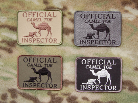 OFFICIAL CAMEL TOE INSPECTOR MORALE PATCH - Tactical Outfitters