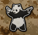 Panda With Guns PVC Morale Patch - Tactical Outfitters