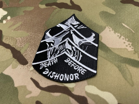 DEATH BEFORE DISHONOR MORALE PATCH - Tactical Outfitters