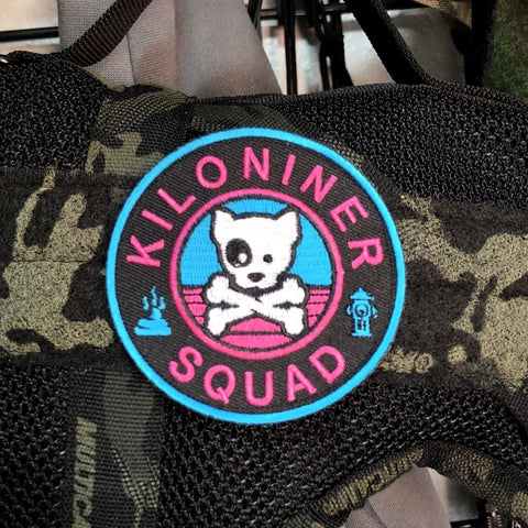 Kiloniner Dog and Crossbones PT - Morale Patch - Tactical Outfitters
