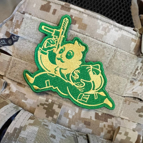 Running Man Morale Patch - Tactical Outfitters