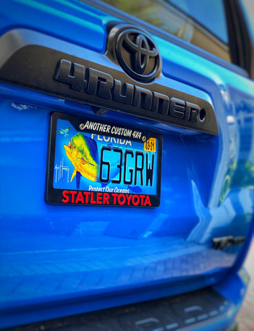 STATLER TOYOTA “Another Custom 4x4” License Plate Frame - Tactical Outfitters
