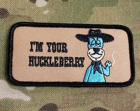 I'M YOUR HUCKLEBERRY - MOJO TACTICAL PATCH - Tactical Outfitters