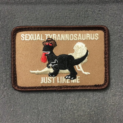 SEXUAL TYRANNOSAURUS - MOJO TACTICAL MORALE PATCH - Tactical Outfitters