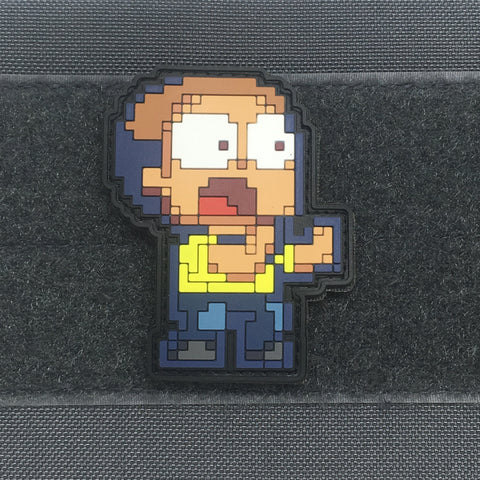 8BIT MORTY PVC MORALE PATCH - Tactical Outfitters