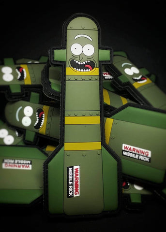 MISSILE RICK PVC MORALE PATCH - Tactical Outfitters