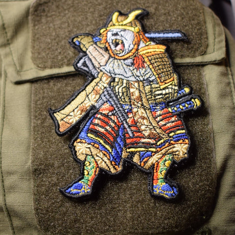 Samurai Bear Morale Patch - Tactical Outfitters