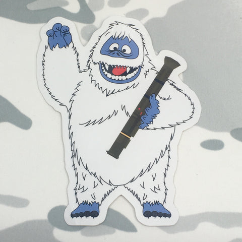 BUMBLE THE ABOMINABLE SNOW MONSTER STICKER - Tactical Outfitters