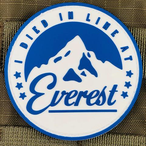 I DIED IN LINE AT EVEREST MORALE PATCH - Tactical Outfitters