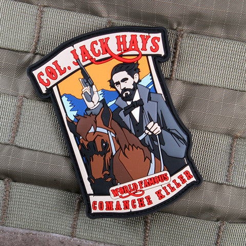 JACK HAYS COMANCHES PVC MORALE PATCH - Tactical Outfitters