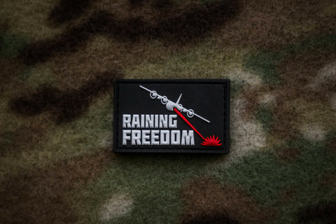 Raining Freedom PCV Cat Eye Morale Patch - Tactical Outfitters