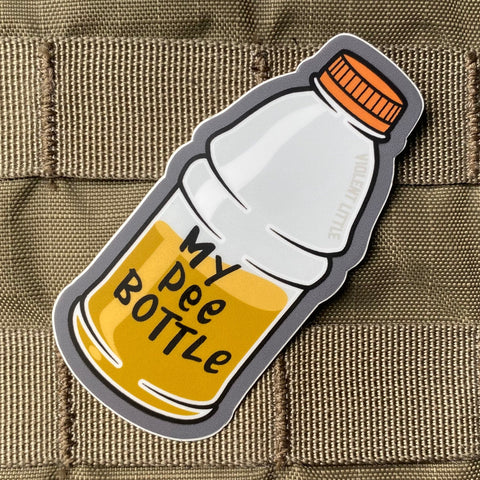 My Pee Bottle Sticker - Tactical Outfitters