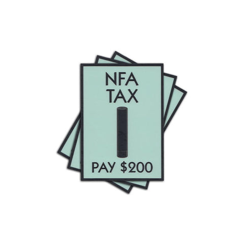 NFA TAX STICKER - Tactical Outfitters