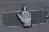 SKD PIG GLOVES MIDDLE FINGER PVC MORALE PATCH - Tactical Outfitters