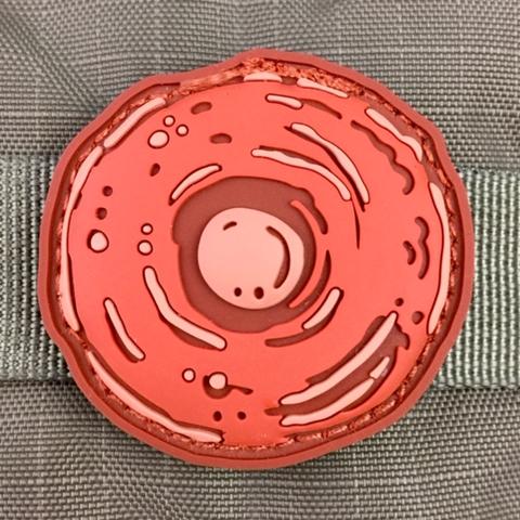 PEPPERONI-STYLE NIPPLE PVC MORALE PATCH - Tactical Outfitters