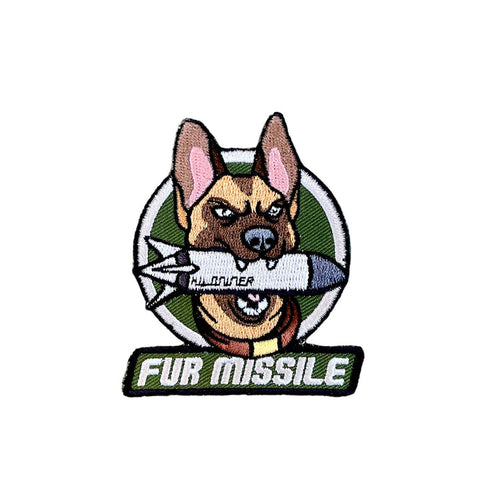 FUR MISSILE V2 MORALE PATCH - Tactical Outfitters