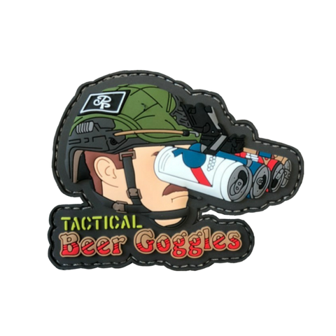 Tactical Beer Goggles PVC Morale Patch - Tactical Outfitters