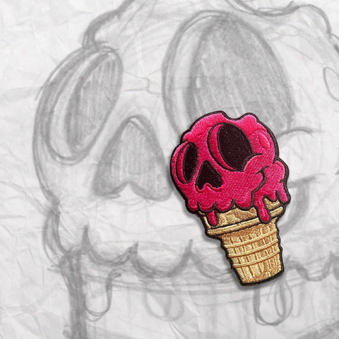PINK BUBBLE GUM CONE MORALE PATCH - Tactical Outfitters