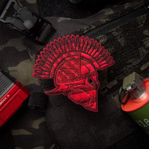 R.E.D. SPARTAN MORALE PATCH - Tactical Outfitters