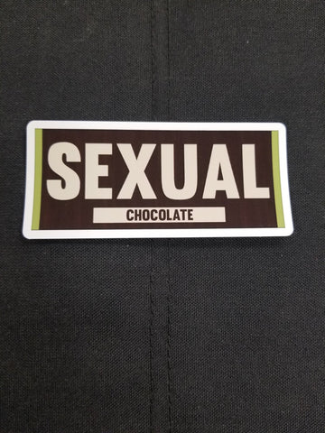 Sexual Chocolate Sticker - Tactical Outfitters