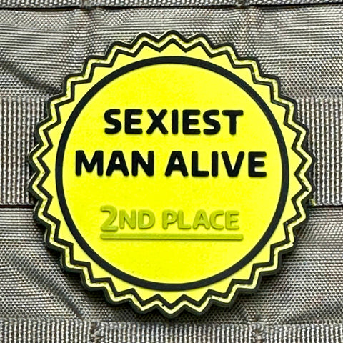SEXIEST MAN ALIVE PVC MORALE PATCH - Tactical Outfitters
