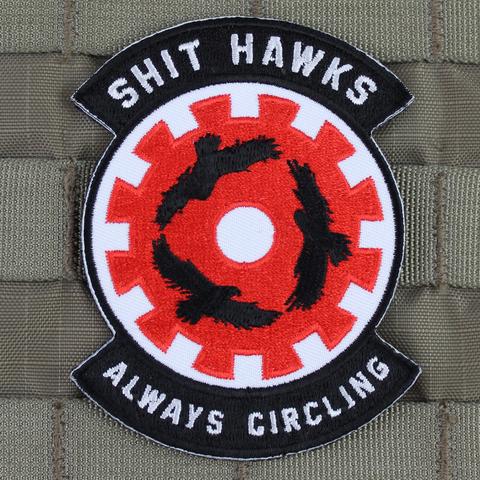 SHIT HAWKS SQUADRON MORALE PATCH - Tactical Outfitters