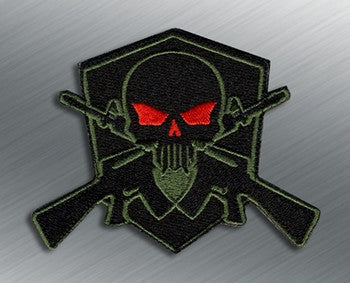 TACTICAL SKULL SHIELD MORALE PATCH - Tactical Outfitters