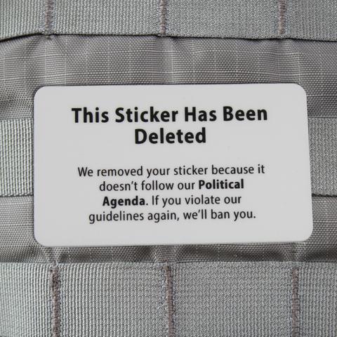 THIS STICKER HAS BEEN DELETED STICKER - Tactical Outfitters