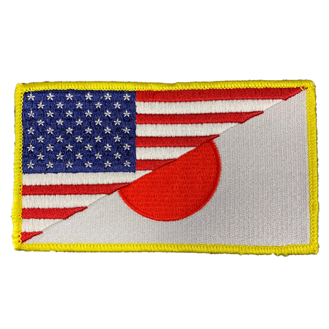 US/JP FLAG (RAID SIZE) MORALE PATCH - Tactical Outfitters