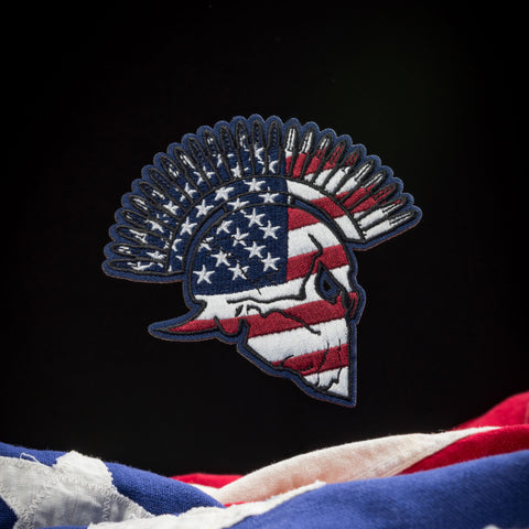 PATRIOTIC SPARTAN MORALE PATCH - Tactical Outfitters