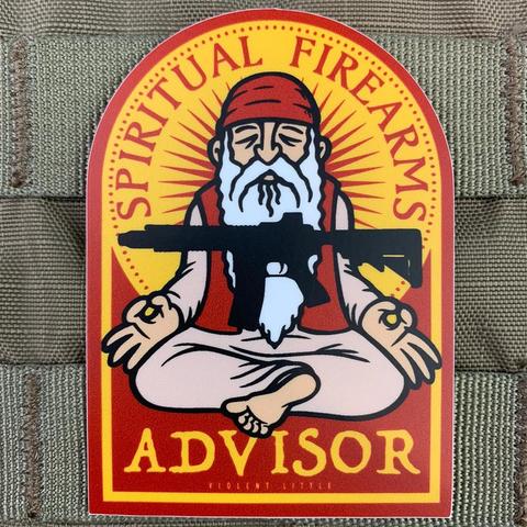 SPIRITUAL FIREARMS ADVISOR - STICKER - Tactical Outfitters