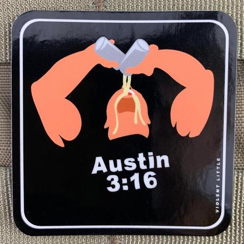 STONE COLD STEVE AUSTIN STICKER - Tactical Outfitters