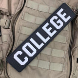 COLLEGE PVC MORALE PATCHES - Tactical Outfitters