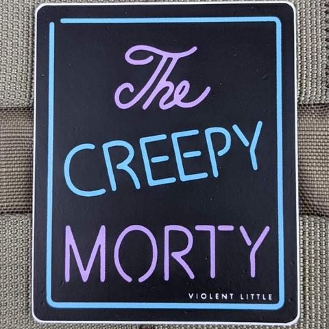 THE CREEPY MORTY STICKER - Tactical Outfitters