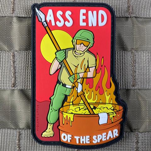ASS END OF THE SPEAR PVC MORALE PATCH - Tactical Outfitters