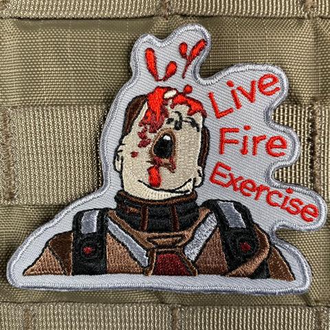 LIVE FIRE EXERCISE STARSHIP TROOPERS MORALE PATCH - Tactical Outfitters