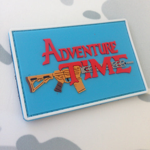 ADVENTURE TIME PVC MORALE PATCH - Tactical Outfitters