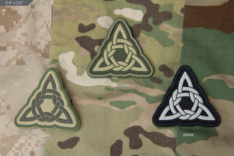 CELTIC KNOT TRIANGLE 1 MORALE PATCH - Tactical Outfitters