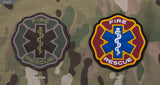 FIRE RESCUE PVC MORALE PATCH - Tactical Outfitters