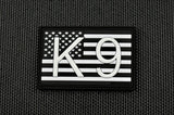 K9 US FLAG 3D PVC MORALE PATCH - Tactical Outfitters
