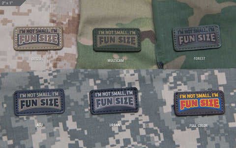 Fun Size PVC Morale Patch - Tactical Outfitters