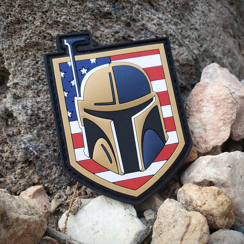Golden Fett USA - PVC Morale Patch - Tactical Outfitters