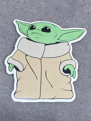 The Child - Baby Yoda V2 Sticker - Tactical Outfitters