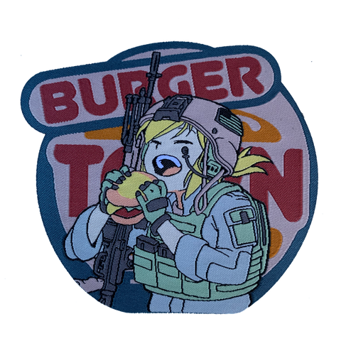 BURGER TOWN MORALE PATCH - Tactical Outfitters