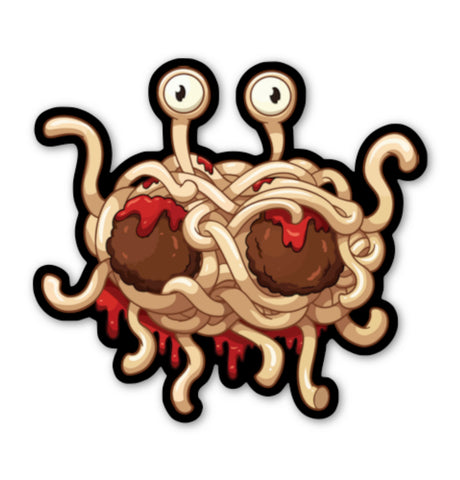 Flying Spaghetti Monster Sticker - Tactical Outfitters