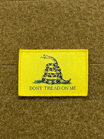 Gadsden Flag - Don’t Tread On Me - Woven Morale Patch - Tactical Outfitters