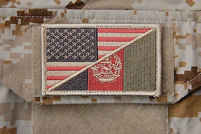 US AFGHAN FRIENDSHIP FLAG MORALE PATCH - Tactical Outfitters