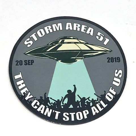 Storm Area 51 Sticker - Tactical Outfitters